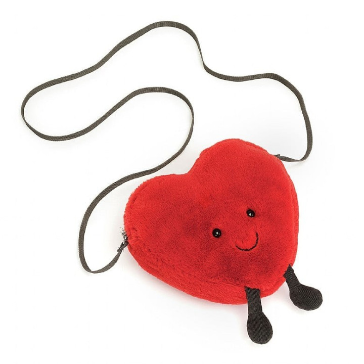 Amuseables Heart Bag Peluches Jellycat 17x18x5cm