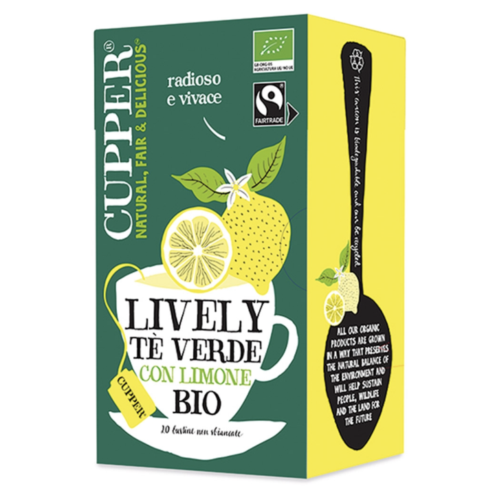 Tè verde con limone 20 filtri 35g