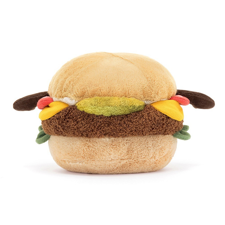 Panino Burger Peluches Jellycat 12x12cm