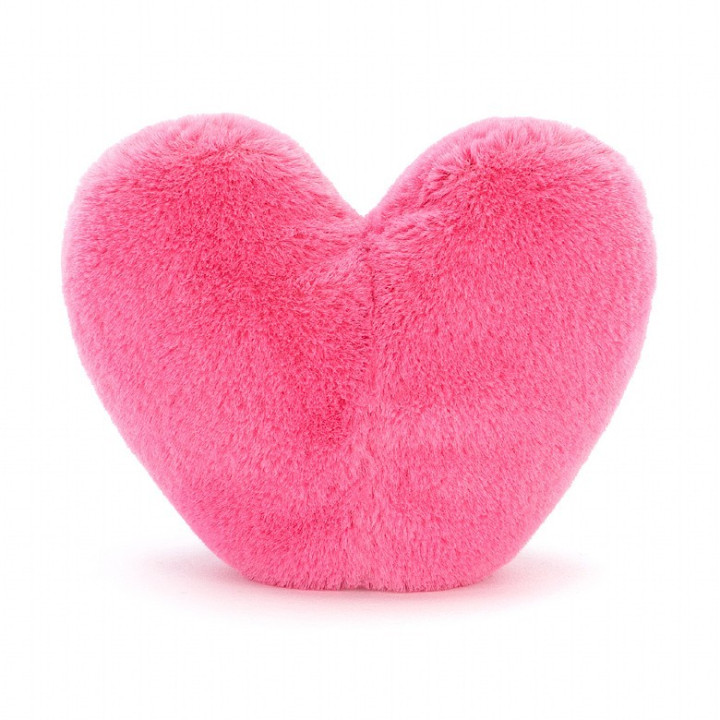Cuore piccolo Rosa Divertente peluches 11x12cm