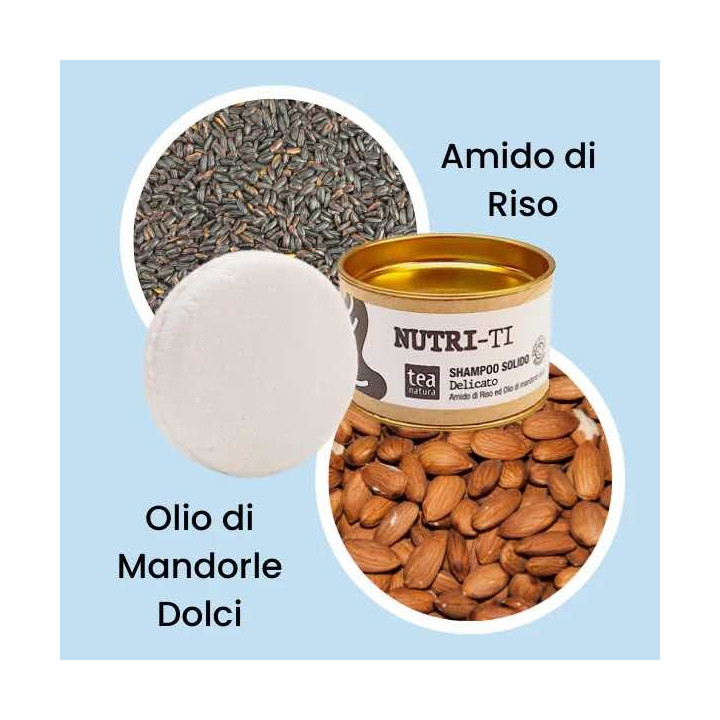 Nutri-Ti Shampoo solido Delicato 55gr