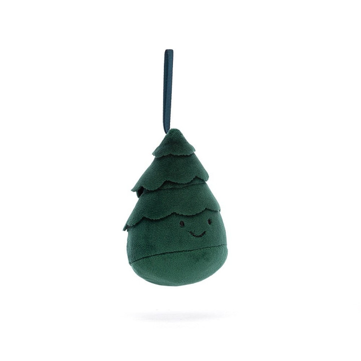 Festive Folly Christmas Tree Peluches Jellycat 17x7x7cm