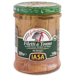 Filetti di tonno in olio extravergine di oliva 200g