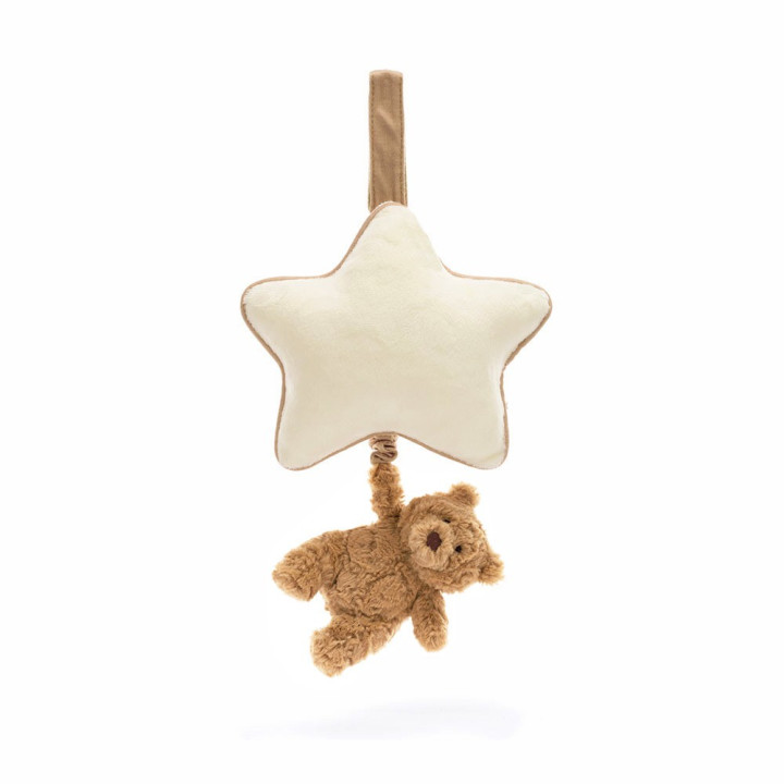 Orso Bartolomeo Musical Pull peluches Jellycat 30x18x5cm