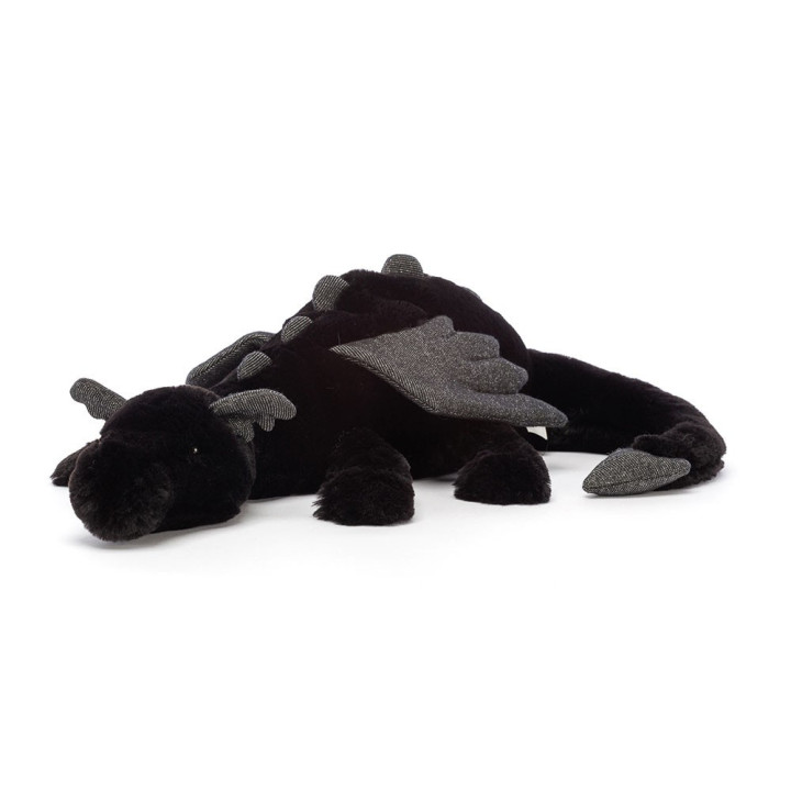 Drago Onyx Nero Peluches Jellycat 26cm