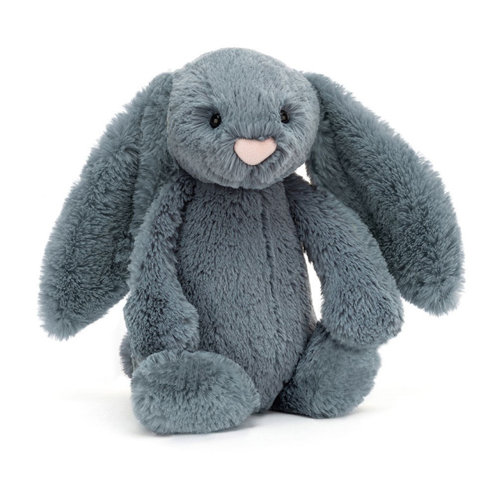 Coniglietto dusky blue Peluche Jellycat 31x12x9cm