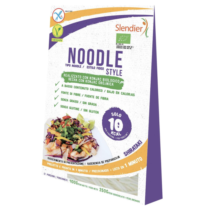 Pasta Noodles Shirataki farina di konjak 250g