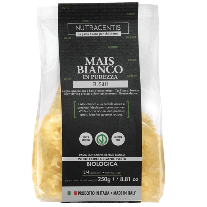 Pasta di Mais Bianco fusilli 250g