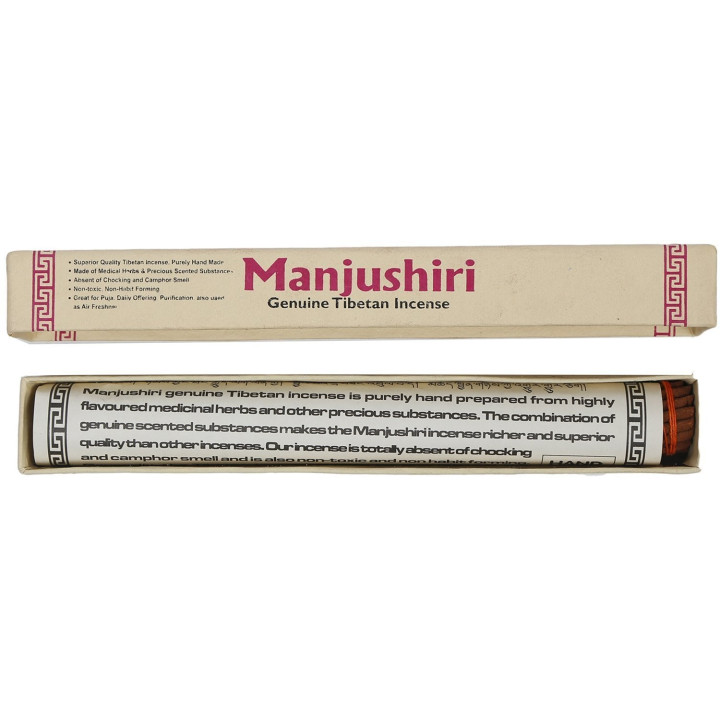 Incenso tibetano Manjushri erbe medicinali