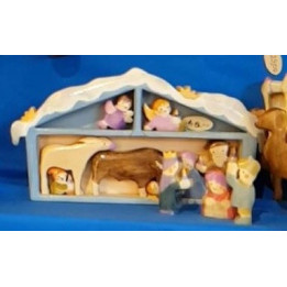 Presepe in legno