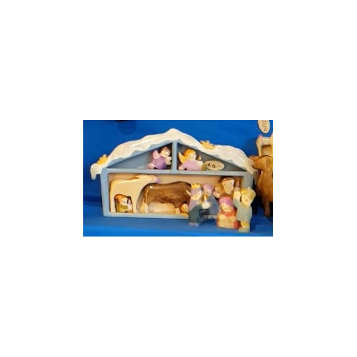 Presepe in legno