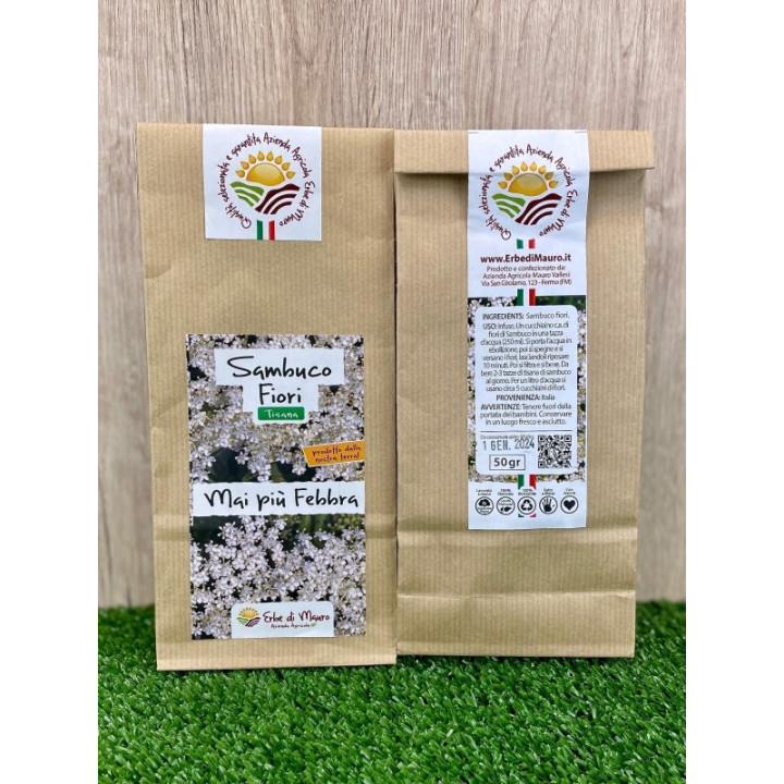 Fiori di Sambuco, Tisana 100g