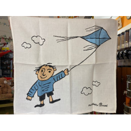 Tovaglietta Canovaccio 100% lino Bambino Aquilone Pascucci 65x65
