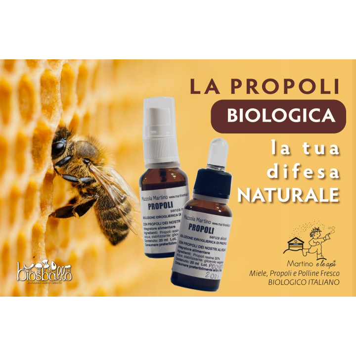 Propoli senza alcohol 20ml