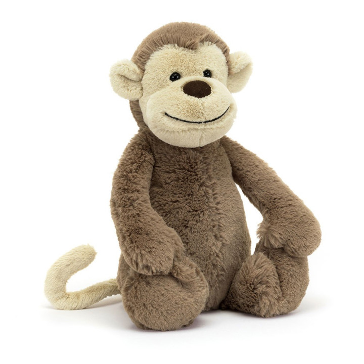 Scimmia Bashful Monkey Medium Peluche Jellycat 31x12x9cm