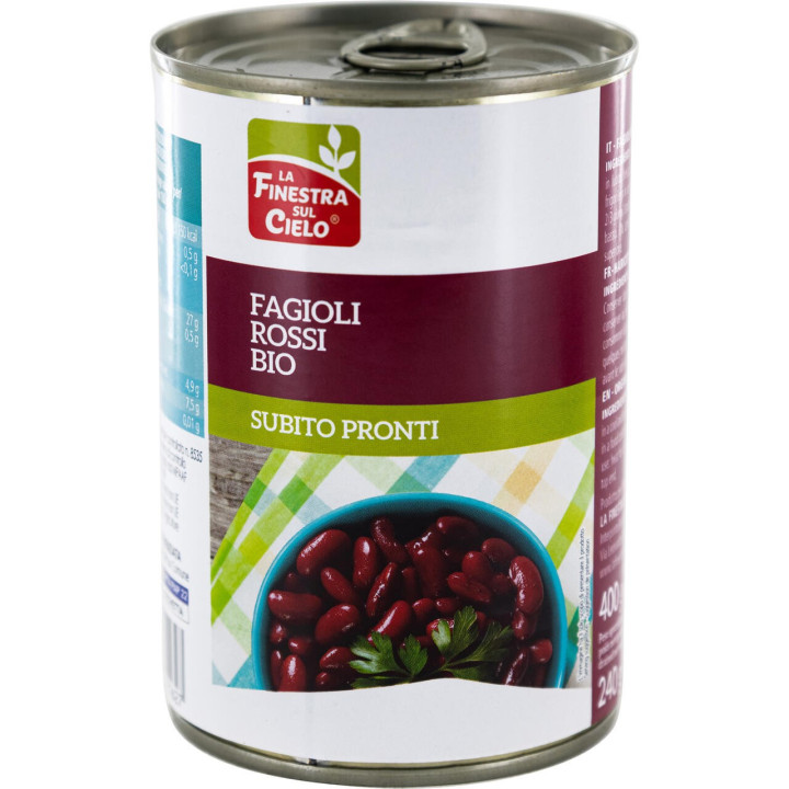 Fagioli rossi in lattina 400g