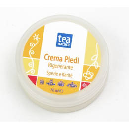 Crema piedi rigenerante spezie e karitè 70ml