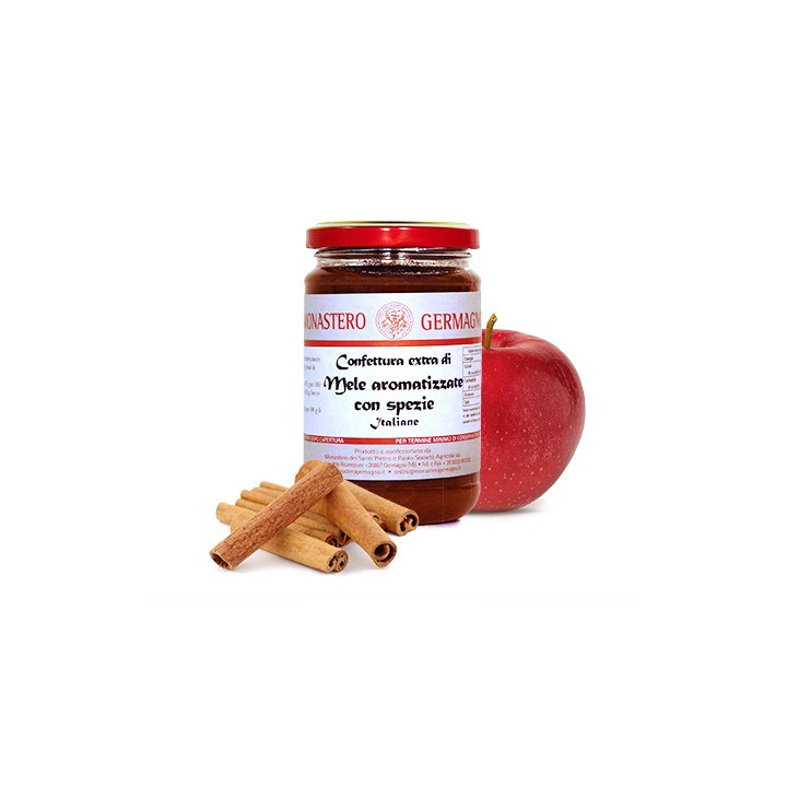 Confettura extra di Mele aromatizzate con spezie 330g