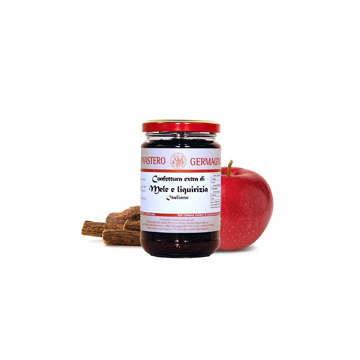 Confettura extra di Mele e Liquirizia 330g