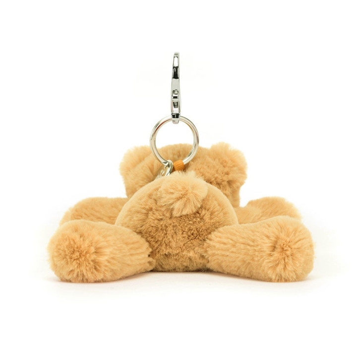 Smudge Bear Bag Charm Peluche Jellycat 13x6x16cm