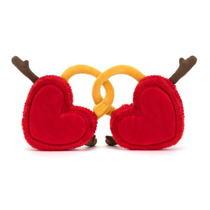 Amuseables Val & Tina Love Locks Peluche Jellycat 15x22x4cm