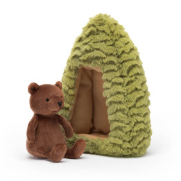 Orso Forest Fauna Peluche Jellycat 19x14x9cm