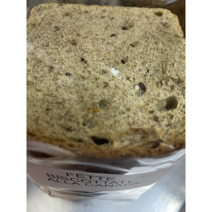 Fette biscottate Senza Zucchero con farina di canapa 200g