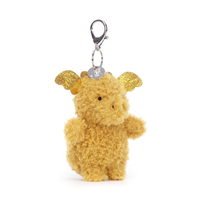 Little Dragon Bag Charm Jellycat 16x6x8cm