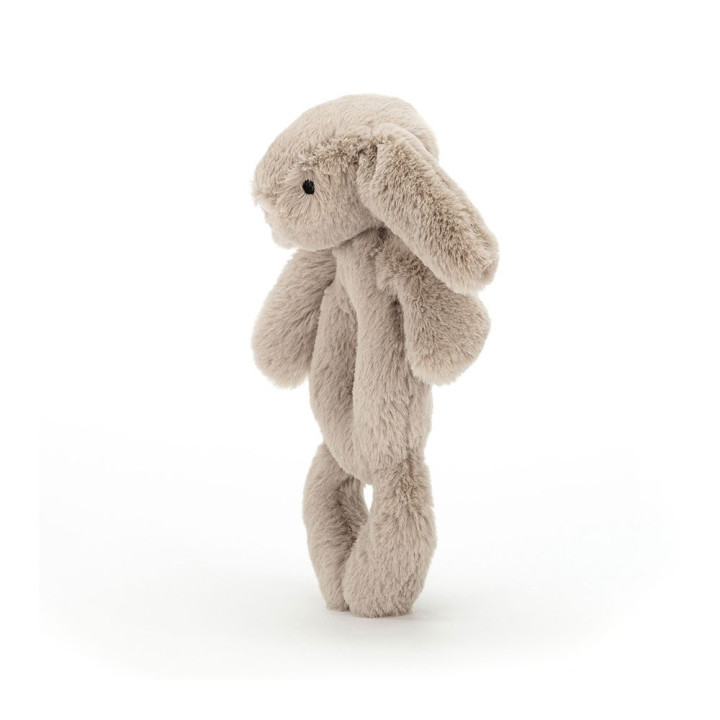 Bashful Beige Bunny Ring Rattle Peluches Jellycat 18x8x2cm
