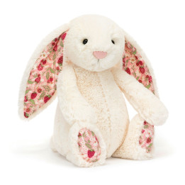 Blossom Cream Bunny 'Berry' Jellycat 18x9x8cm