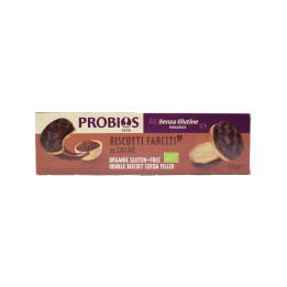Biscotti Bisfree Ripieni al Cacao 125g