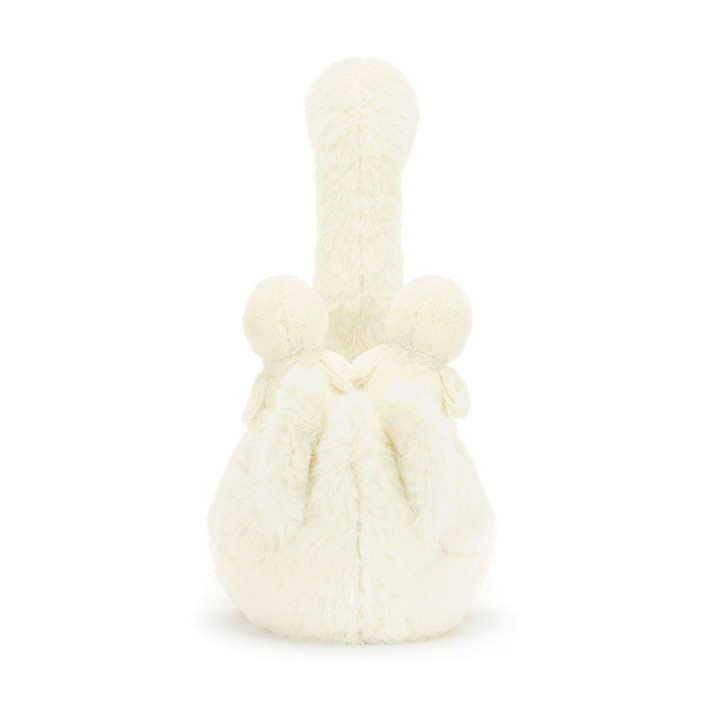 Featherful Swan Peluche Jellycat 39x12x18cm