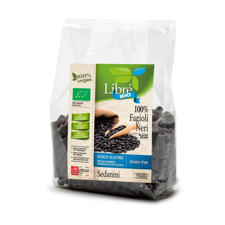 Sedani di fagioli neri 250g