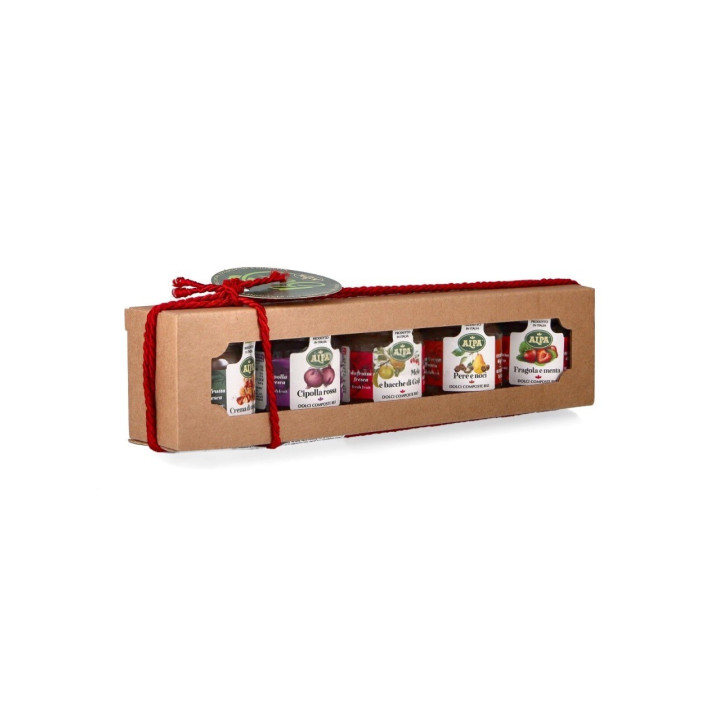Confezione regalo - mini composte 5x40g