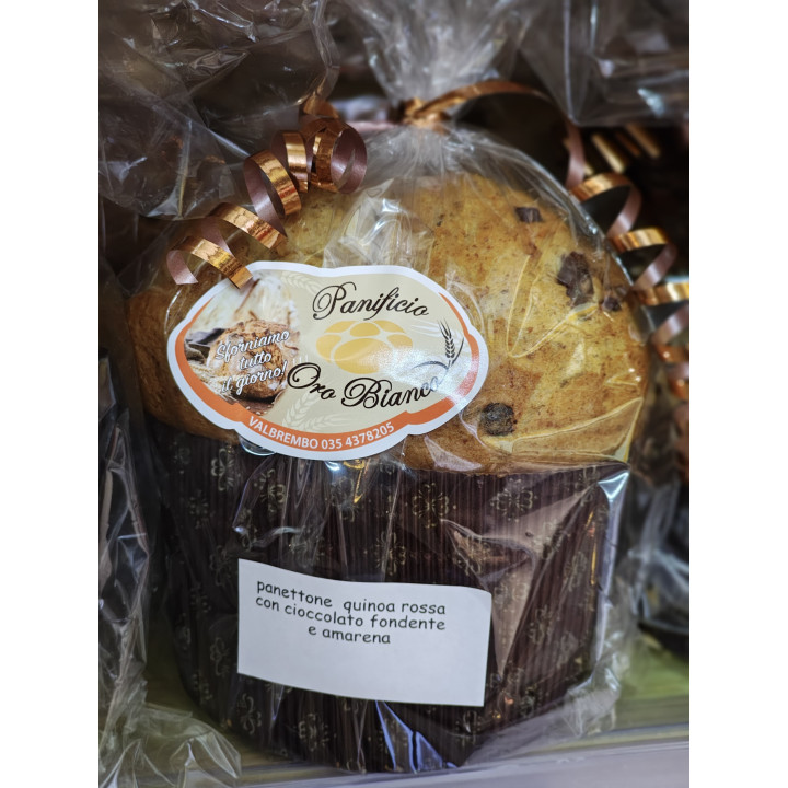 Pandolce quinoa amarena cioccolato 500g
