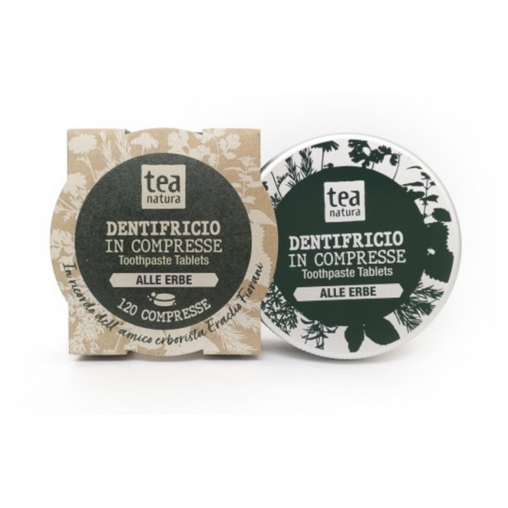 Dentifricio in compresse alle erbe 50g