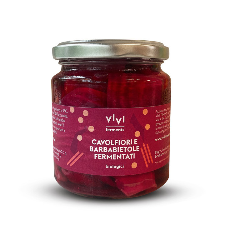 Cavolfiore e Barbabietola Fermentati  280g