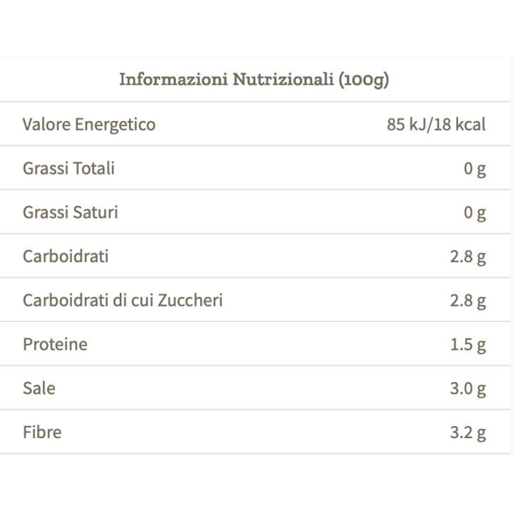 Crauti al bergamotto Fermentato  280g
