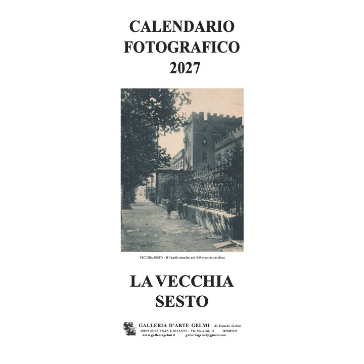 Calendario fotografico 2027