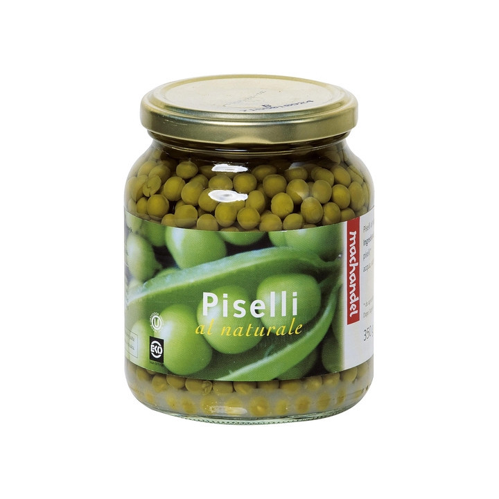 Piselli in vetro 350g